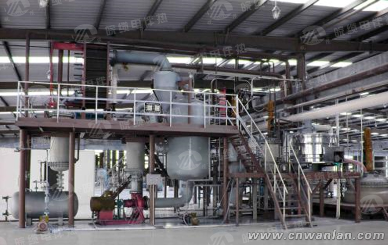 室内管道和反应釜电伴热带安装