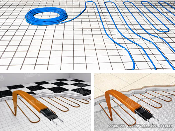 电伴热带与发热电缆安装对比