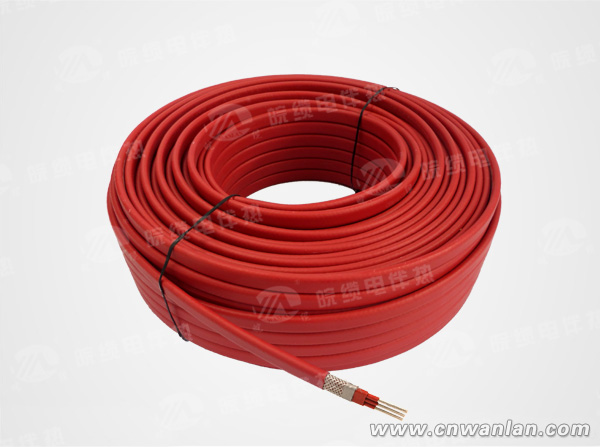 三相串联恒功率电伴热带结构