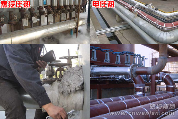 电伴热带对比蒸汽伴热（图）